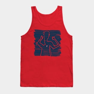 Abstract Love Tank Top